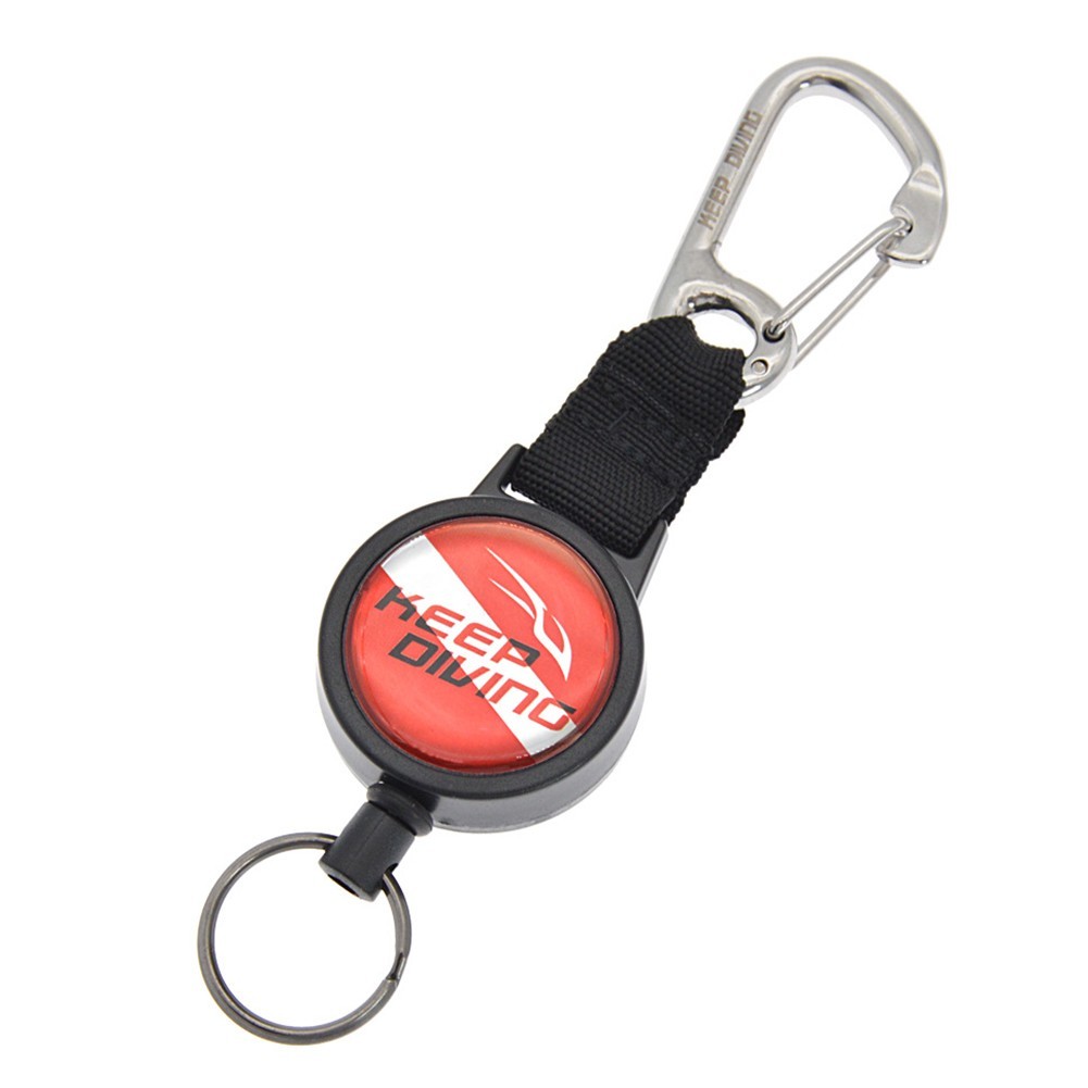 Key Chain Strap Adjustable Diving Telescopic for miss Rope