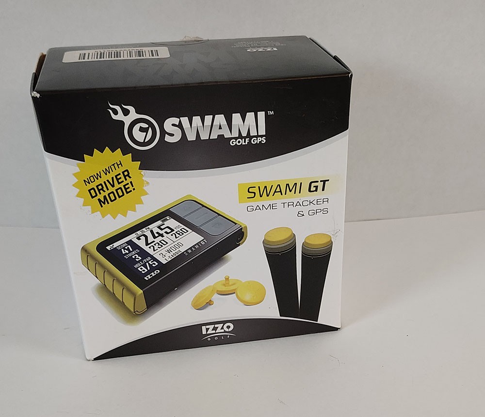 Swami GT Game Tracker and GPS Izzo Golf Club Driver Mode Stats Scores Distances