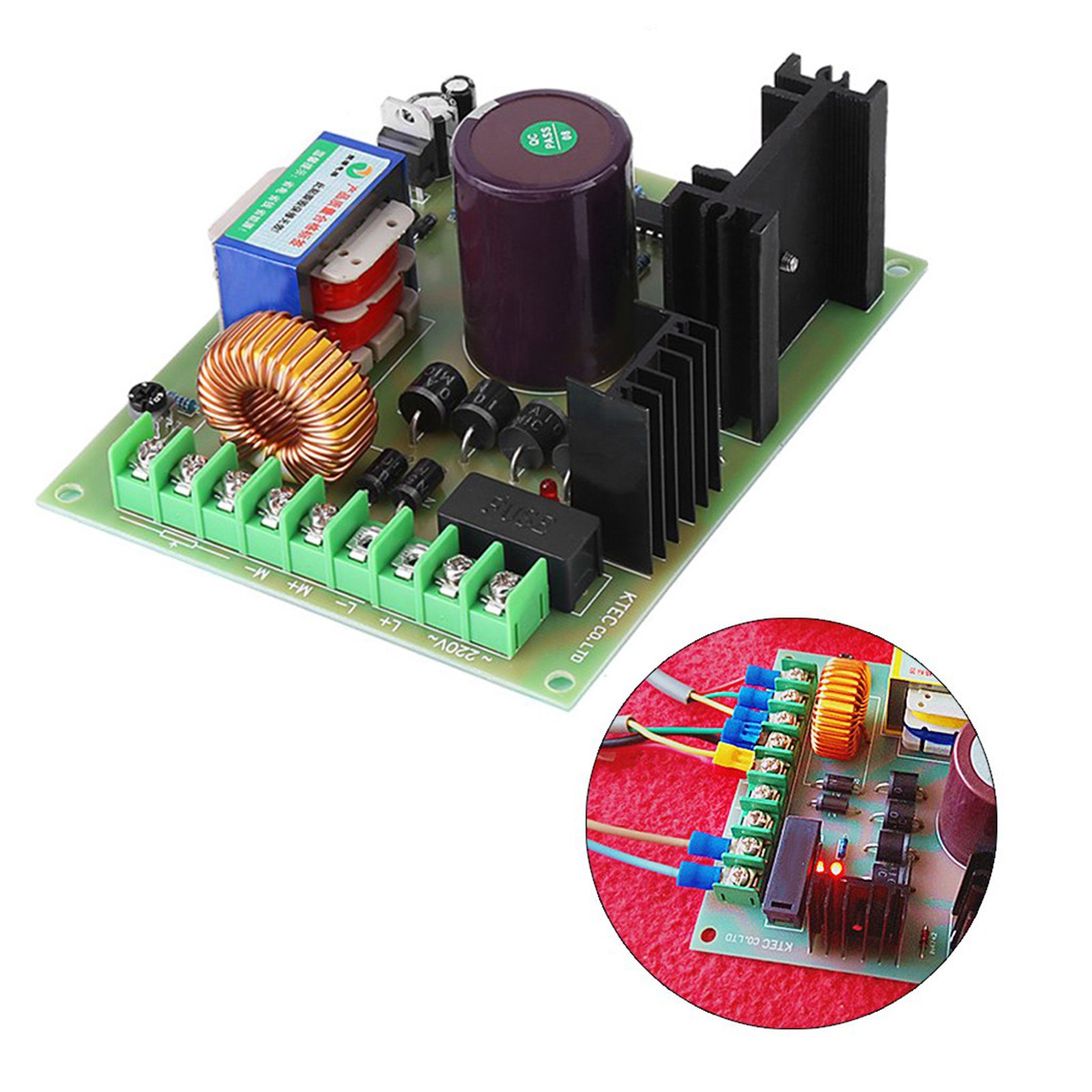 High Power 220V 750W PWM DC Motor Speed Controller Board❀