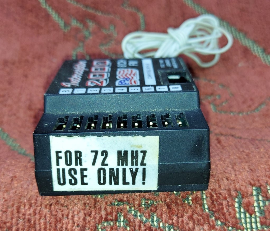 ACE RC, Interceptor 2000 8ch FM receiver, use with JR.