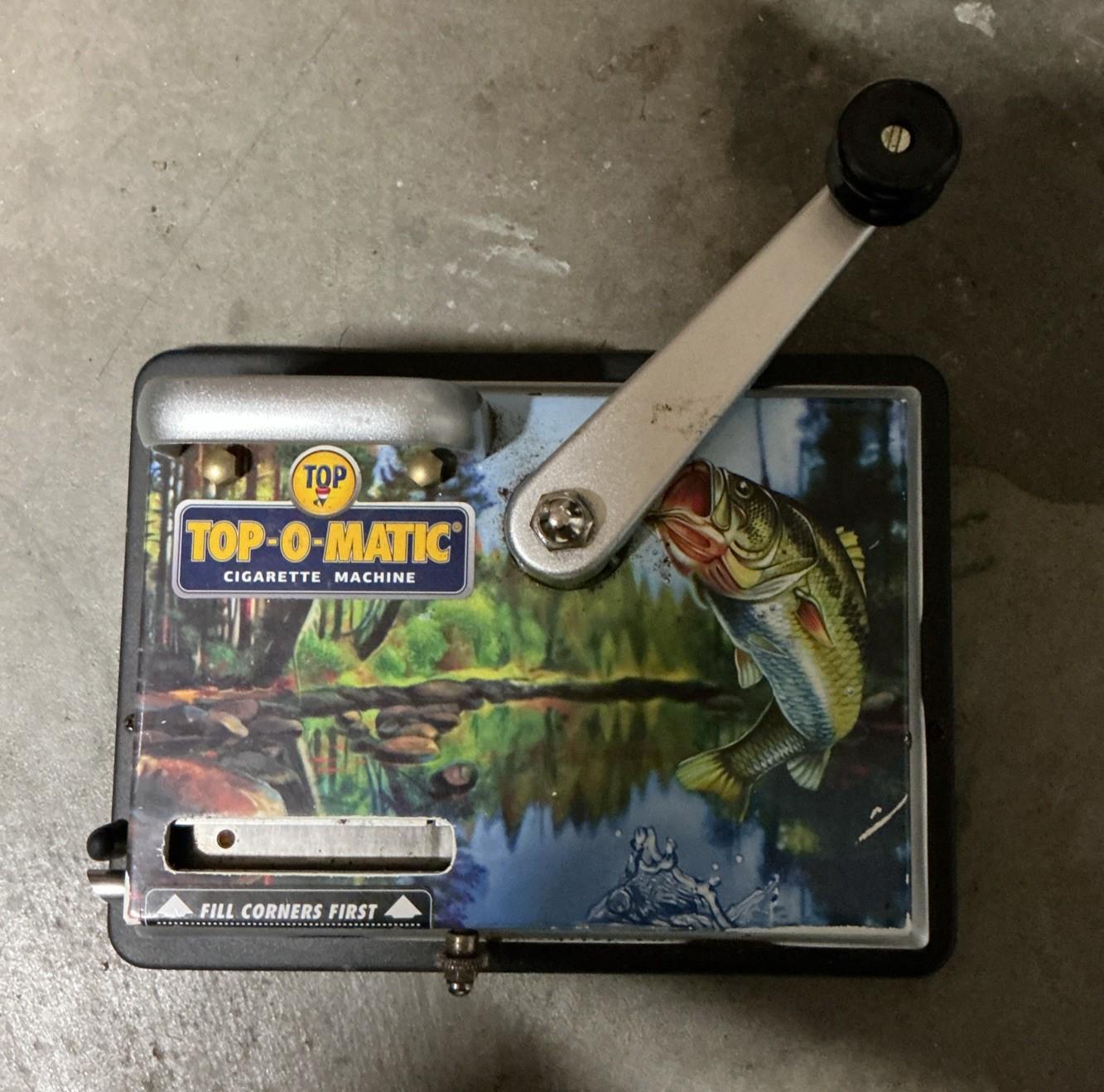 Top Top-O-Matic Bass Fishing Manual Cigarette Loading Machine Pre-Owned