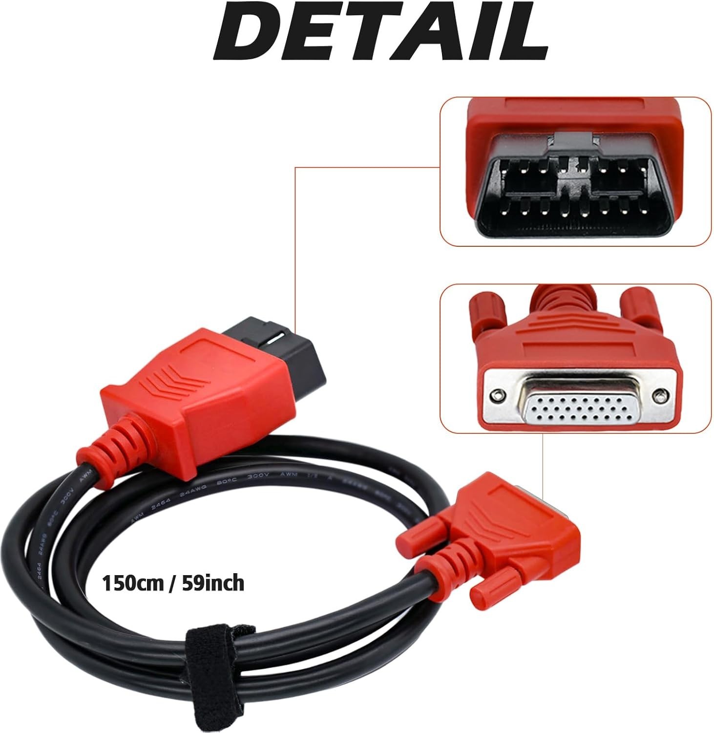 OBD2 to DB26 Main Test Cable for MaxiSys MS908PRO,MS905,J2534,MPM Scanner Tools