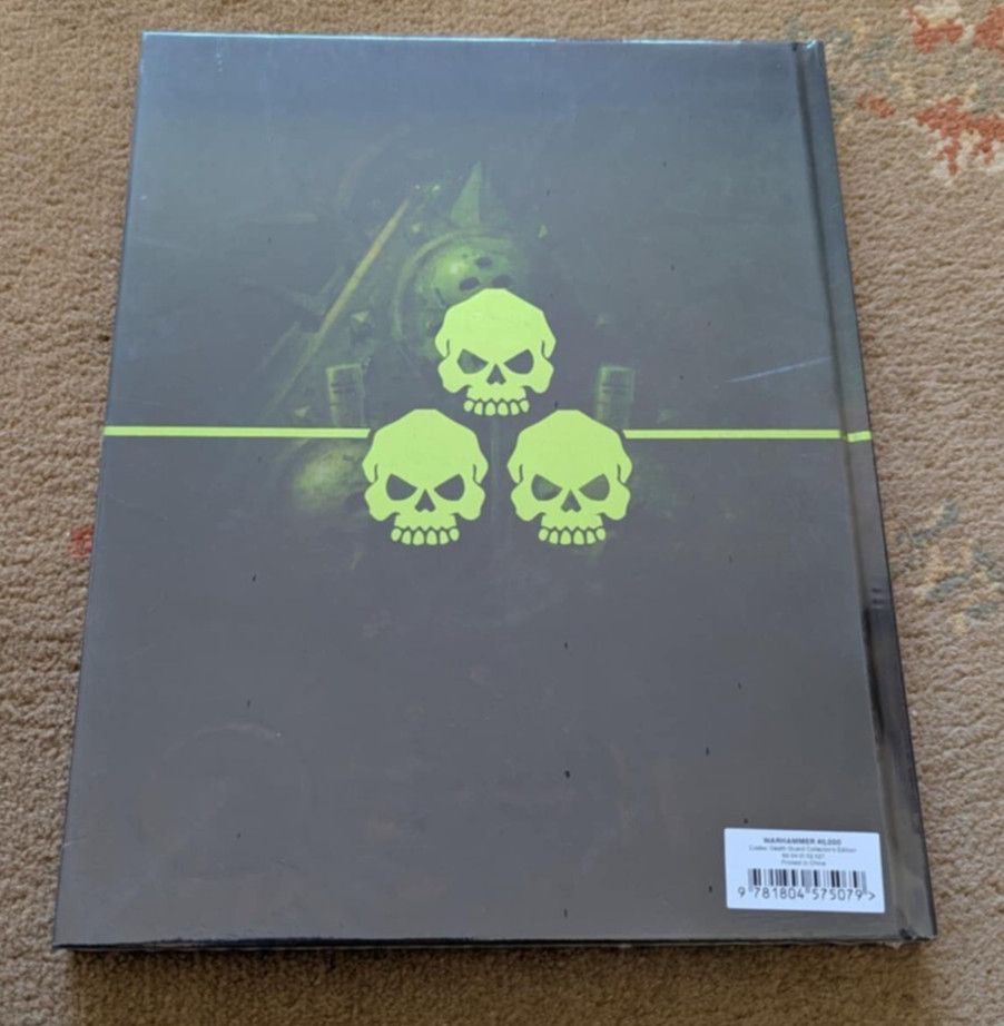 Warhammer 40k Codex Death Guard Collectors 10th Edition Hardback New OOP 2025
