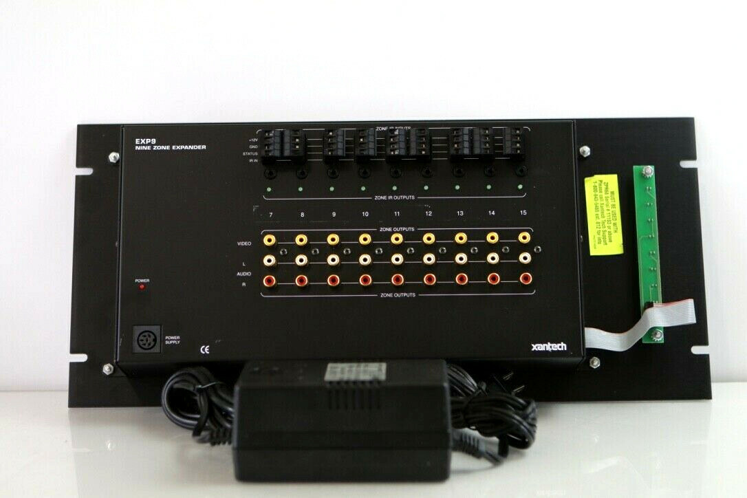 Xantech EXP9-9 Nine Zone Expansion Module for ZPR68-10 B X5