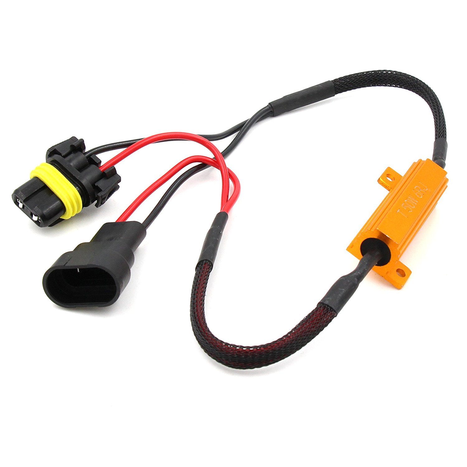 9006 9005 9012 LED Headlight Canbus Error Free Anti Flicker Resistor Canceller