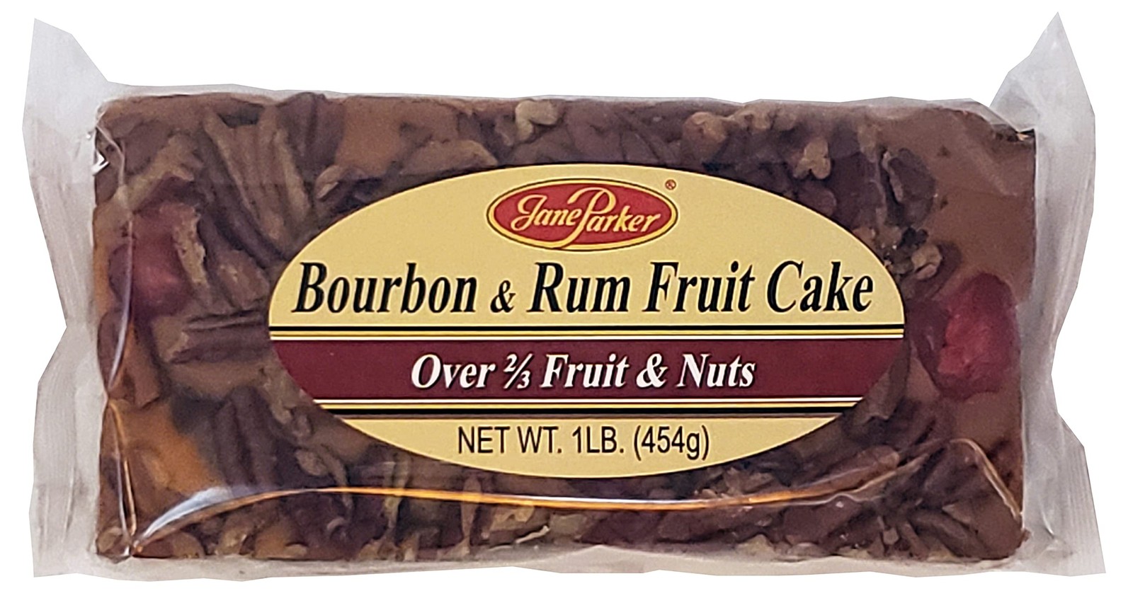 Jane Parker Fruitcake Bourbon & Rum Fruit Cake 1 Pound 1 (Pack of 1)