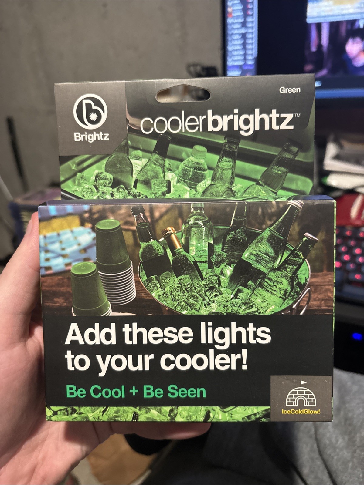 Cooler Brightz Add These Green Lights To Your Cooler 30 MicroLeds 5 Feet-Lights