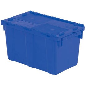 Flipak Distribution Container 22-5/16""L x 13""W x 12-13/16""H Blue Lewis Bins