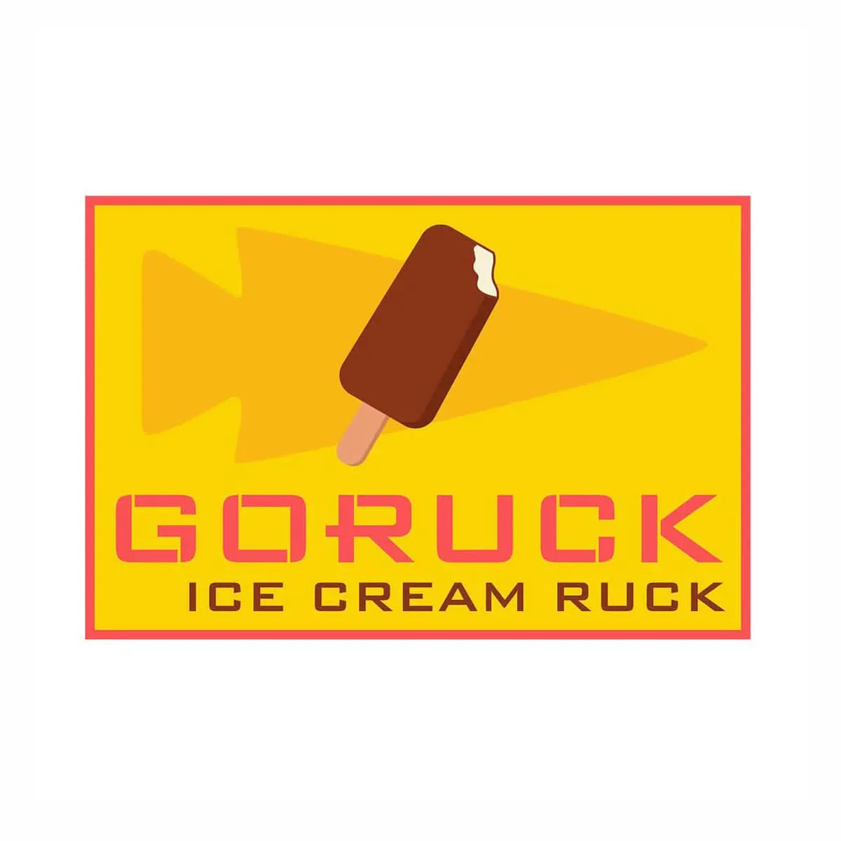 GORUCK Morale Patch Ice Cream Ruck Popsicle