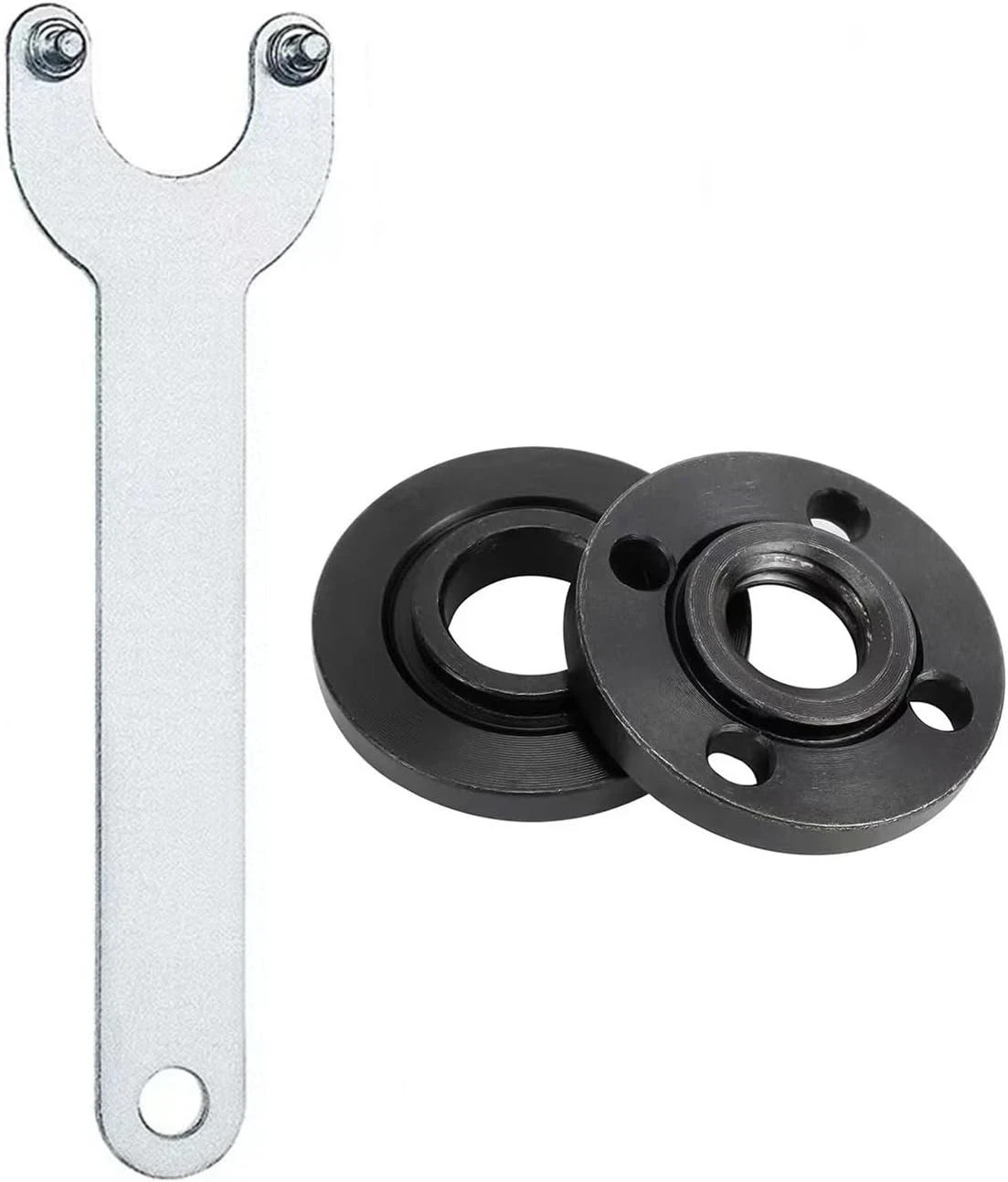 2 pcs angle grinder flange kit Compatible with Dewalt Ryobi Milwaukee Makita