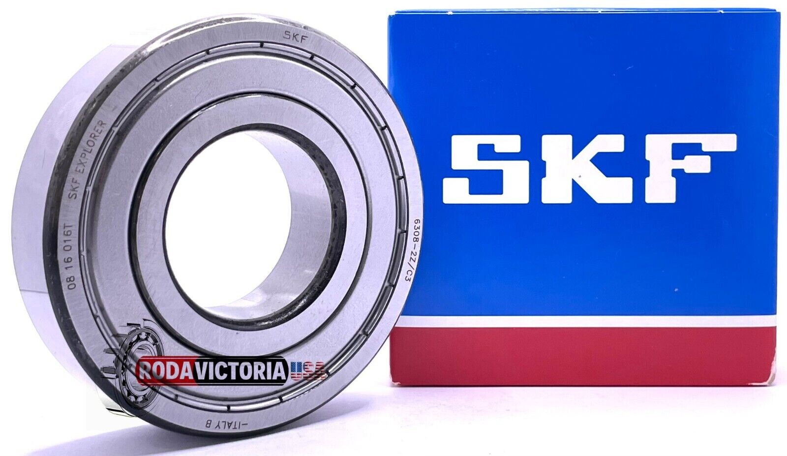 SKF 6001 ZZ C3 Bearing Metal Shield Both Sides 12x28x8 mm