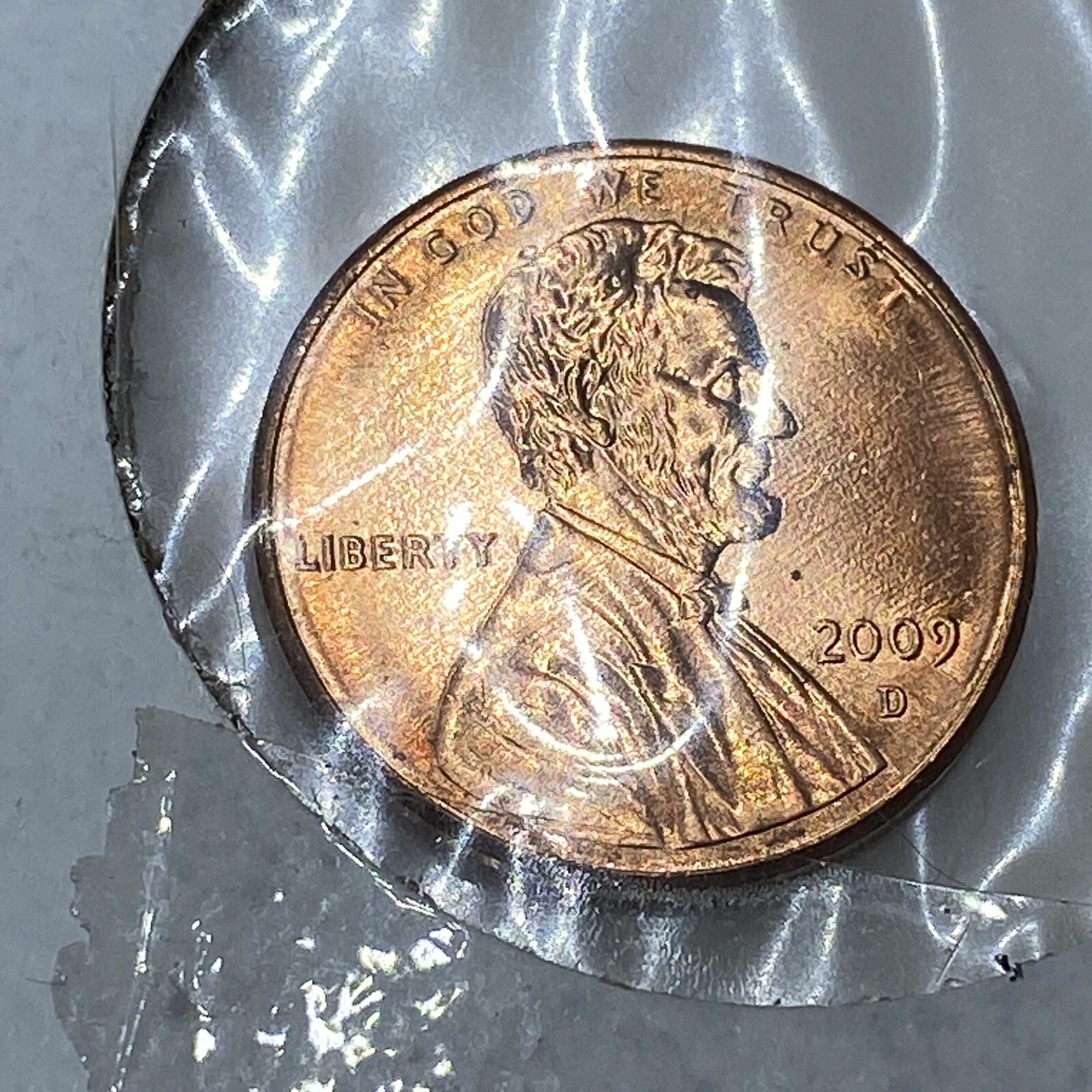 2009 D Lincoln Formative Years Cent Protective Sleeve
