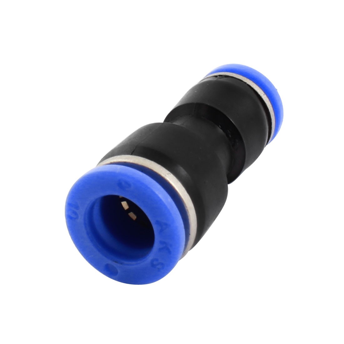 Air Compressor 8mm to 10mm Pipe Push in 2 Ways Straight Quick Coupler Connector