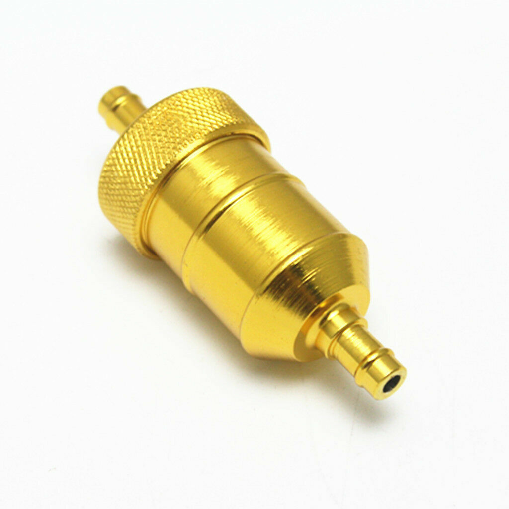 Motorcycle Aluminum 5/16" 8mm Gas Fuel Filter Oil Filter Touring Dirt bike ATV