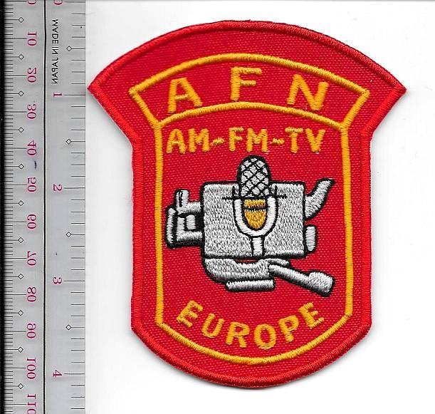US Army & US Air Force American Forces Network Germany AFN Europe vel NO TARIFF