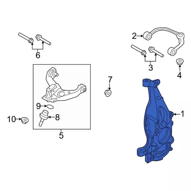 Genuine Ford Knuckle NL3Z3K185C