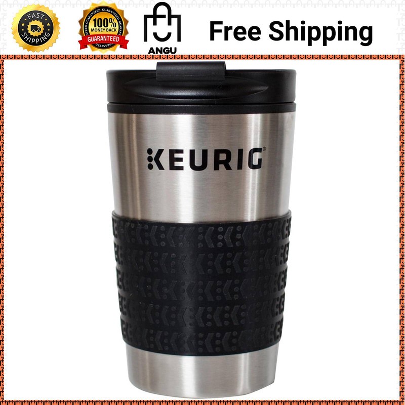 Keurig Stainless Steel Insulated Coffee Travel Mug, Fits Under Any Keurig K-Cup