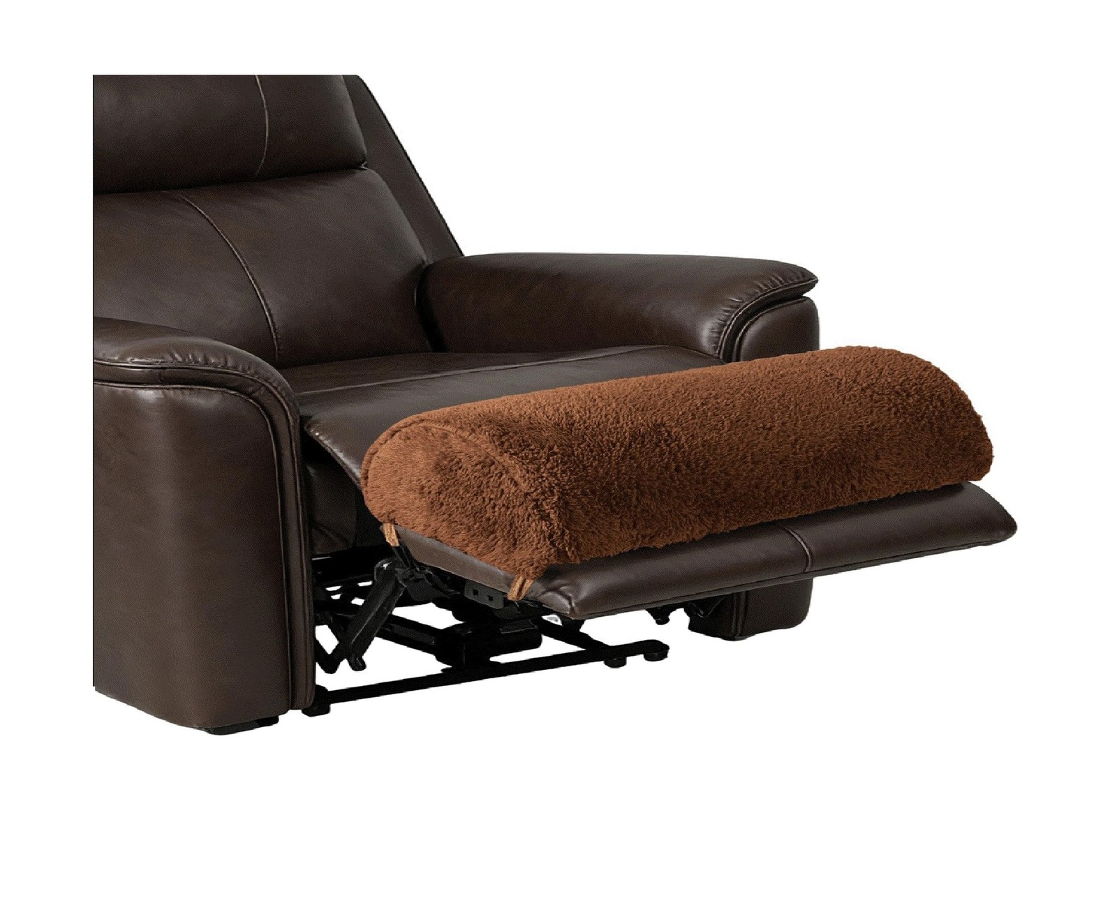Recliner Foot Rest Cushion with Strap Leg Pillow for Couch Wash... USA FAST SHIP