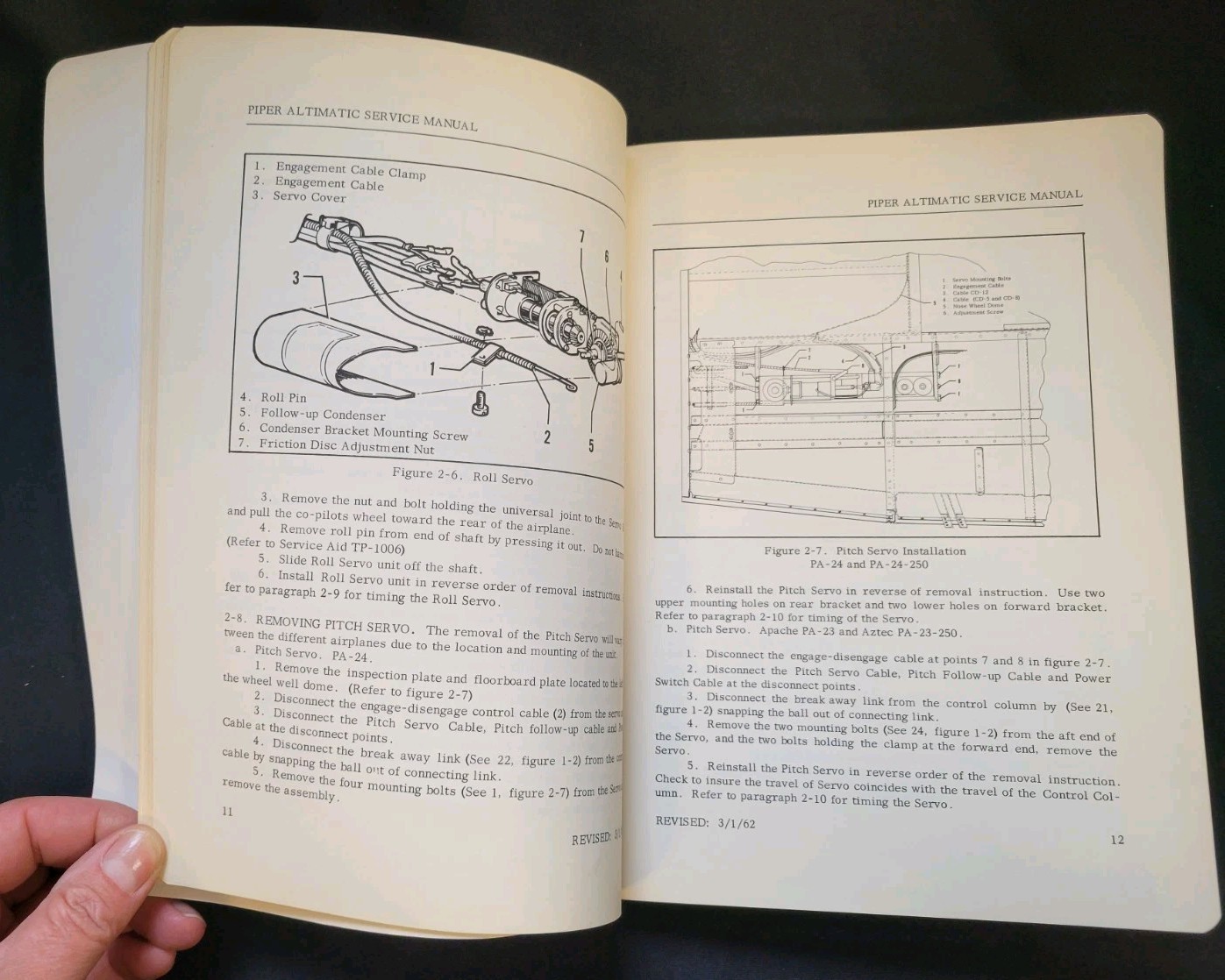 Piper Altimatic Service Manual 1962