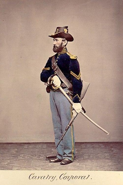 Union Civil War Cavalry Jacket - Reenactment - Size 42