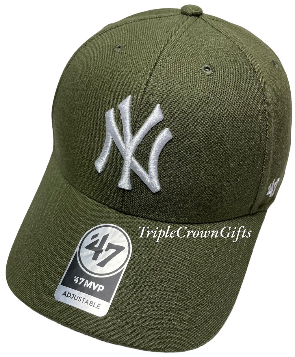 MLB New York Yankees ('47 Brand) MVP Hat Adjustable Strap Green