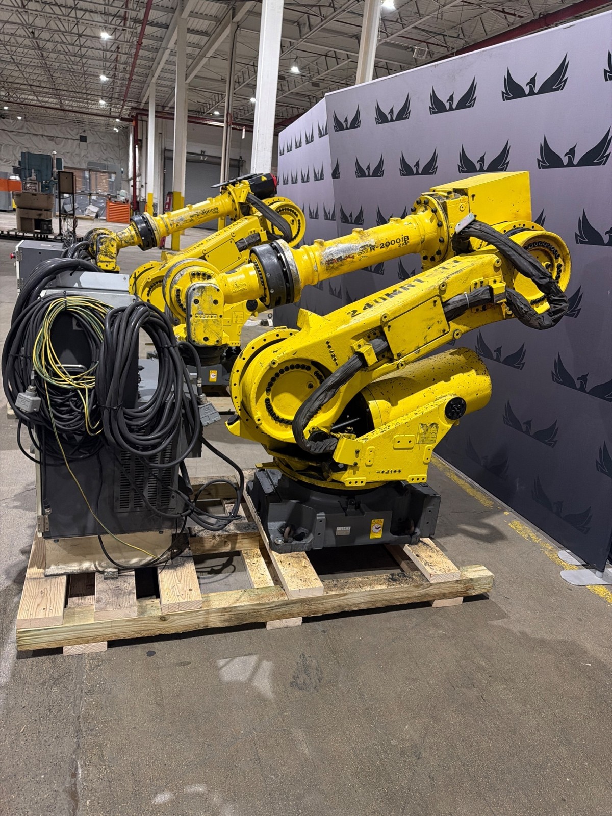 FANUC R-2000iB/210F Complete w/ R-30iB Controls USED
