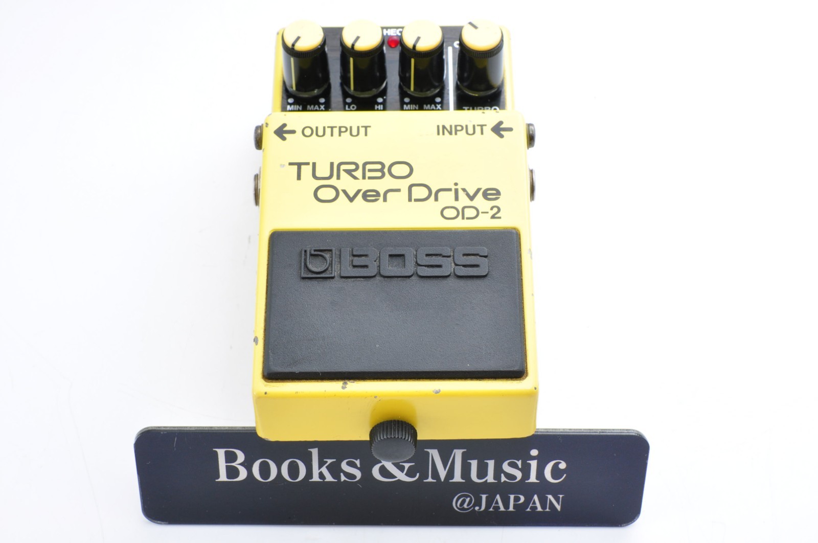 Boss OD-2 TURBO Over Drive  1986 Made in Japan Working ACA 657500