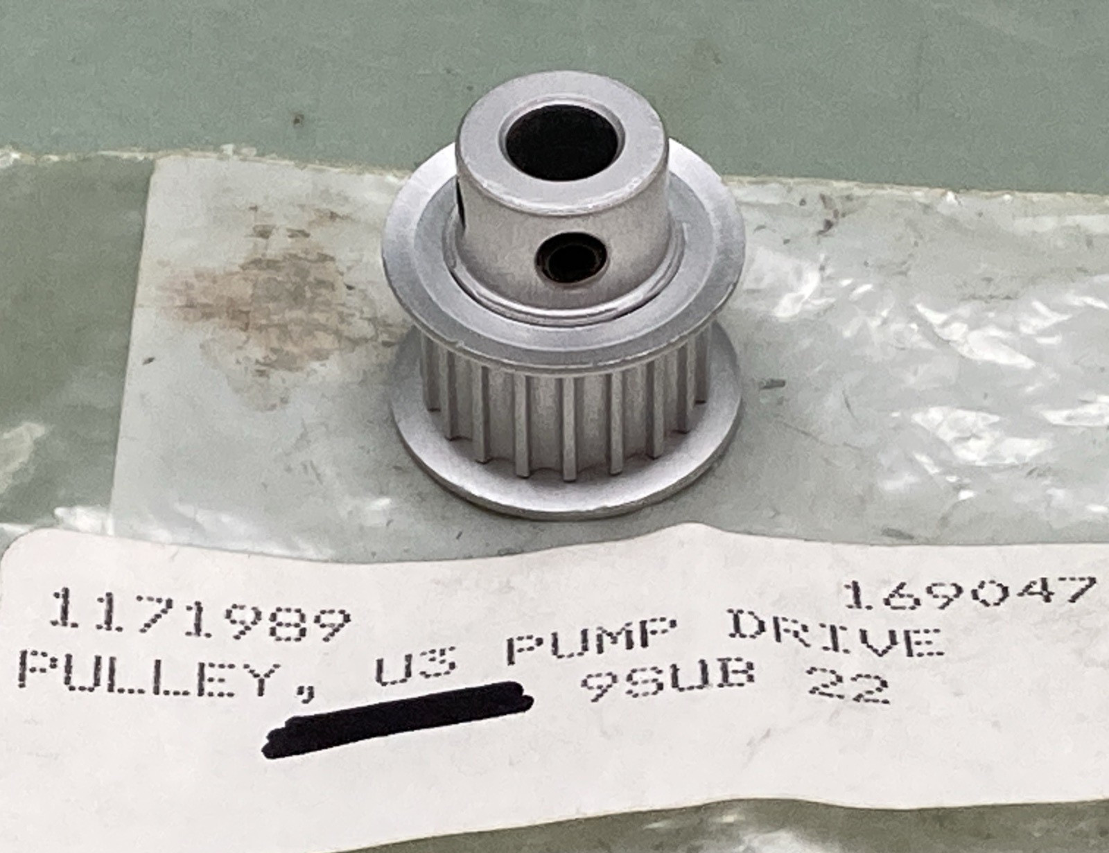 NEW REPLACES STOELTING 1171989 Small U3 Pump Drive Pulley