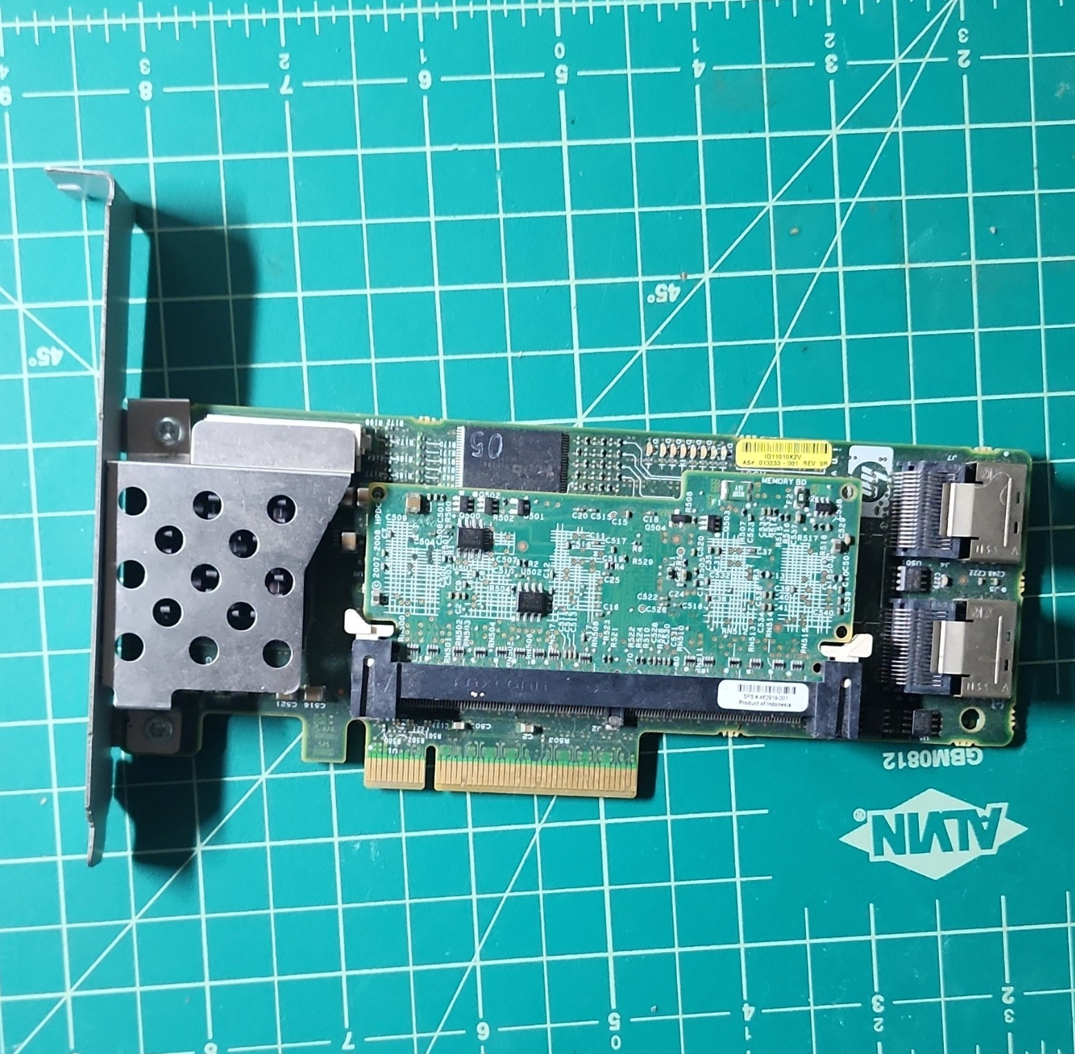 HP 462919-001 PCIe SAS RAID Controller Card 2-Port (MPN 013233-001)