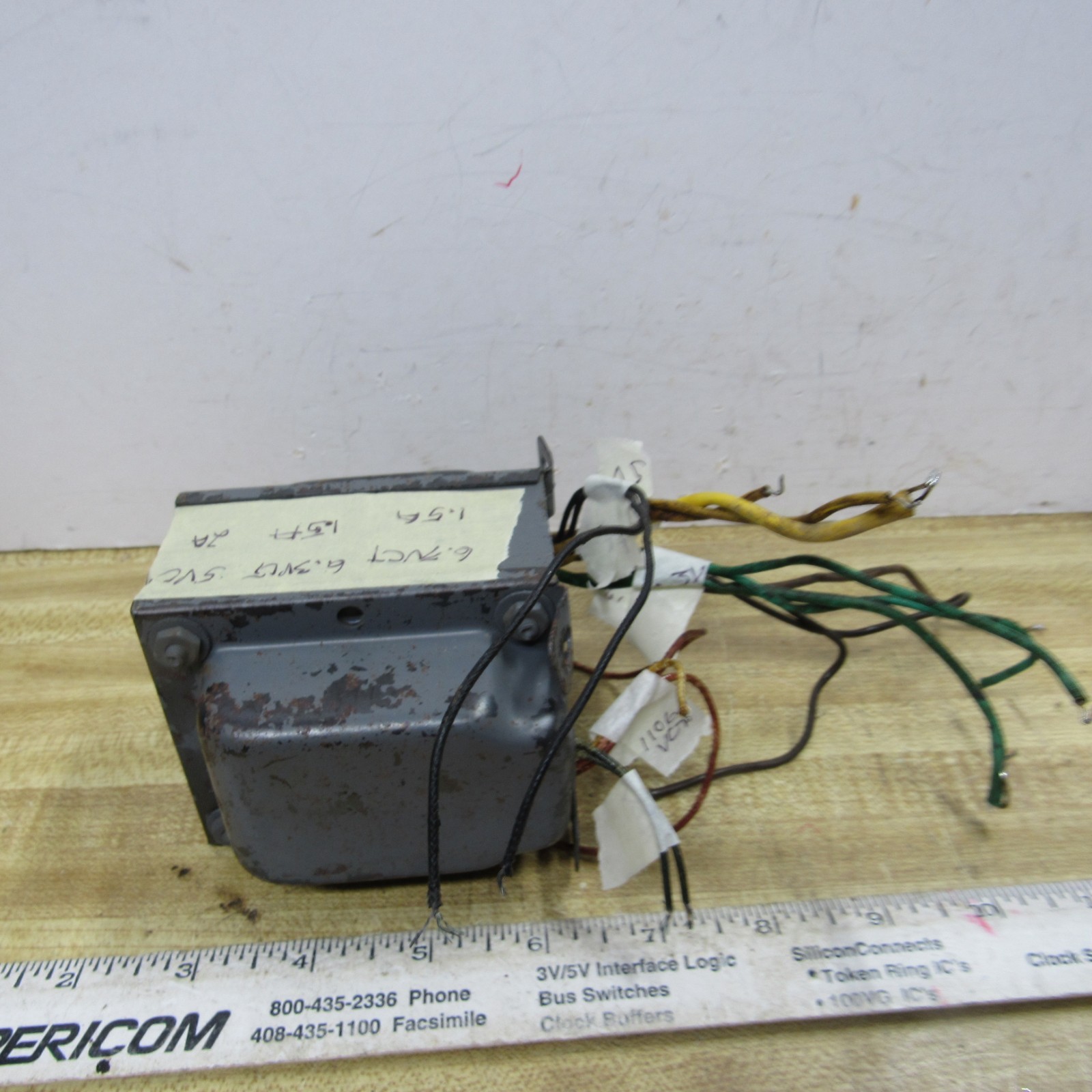 TRANSFORMER POWER 1106/960VCT, 5VCT, 6.3VCT 6.3VCT 115V Primary ST-1820