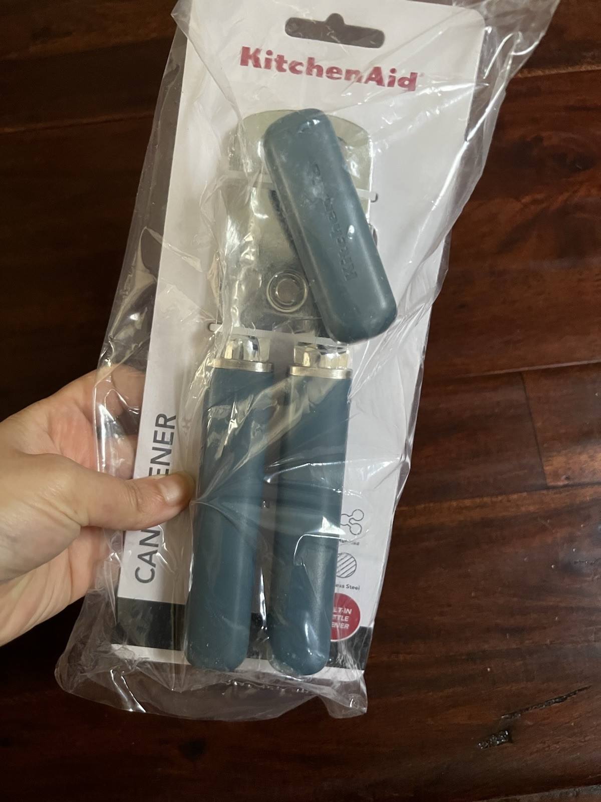 New KitchenAid Blue Velvet HBLA Heavy Can Opener with Bottle Opener New