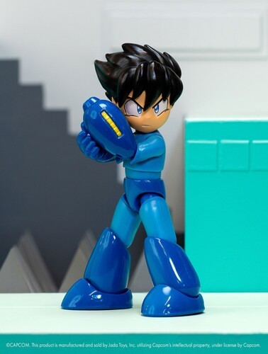Jada Toys - Mega Man Deluxe Mega Man 1:12 Fig [New Toy] Action Figure, Collect