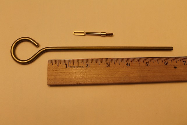 Lot of 3 Dewey Pistol Cleaning Rods For calibers 22 - 45 depending on brush used