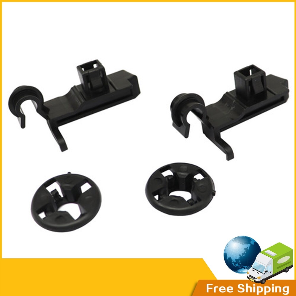2kit-Hood Support Prop Rod Holder Clips-Grommet For Toyota Corolla 4 Runner RAV4