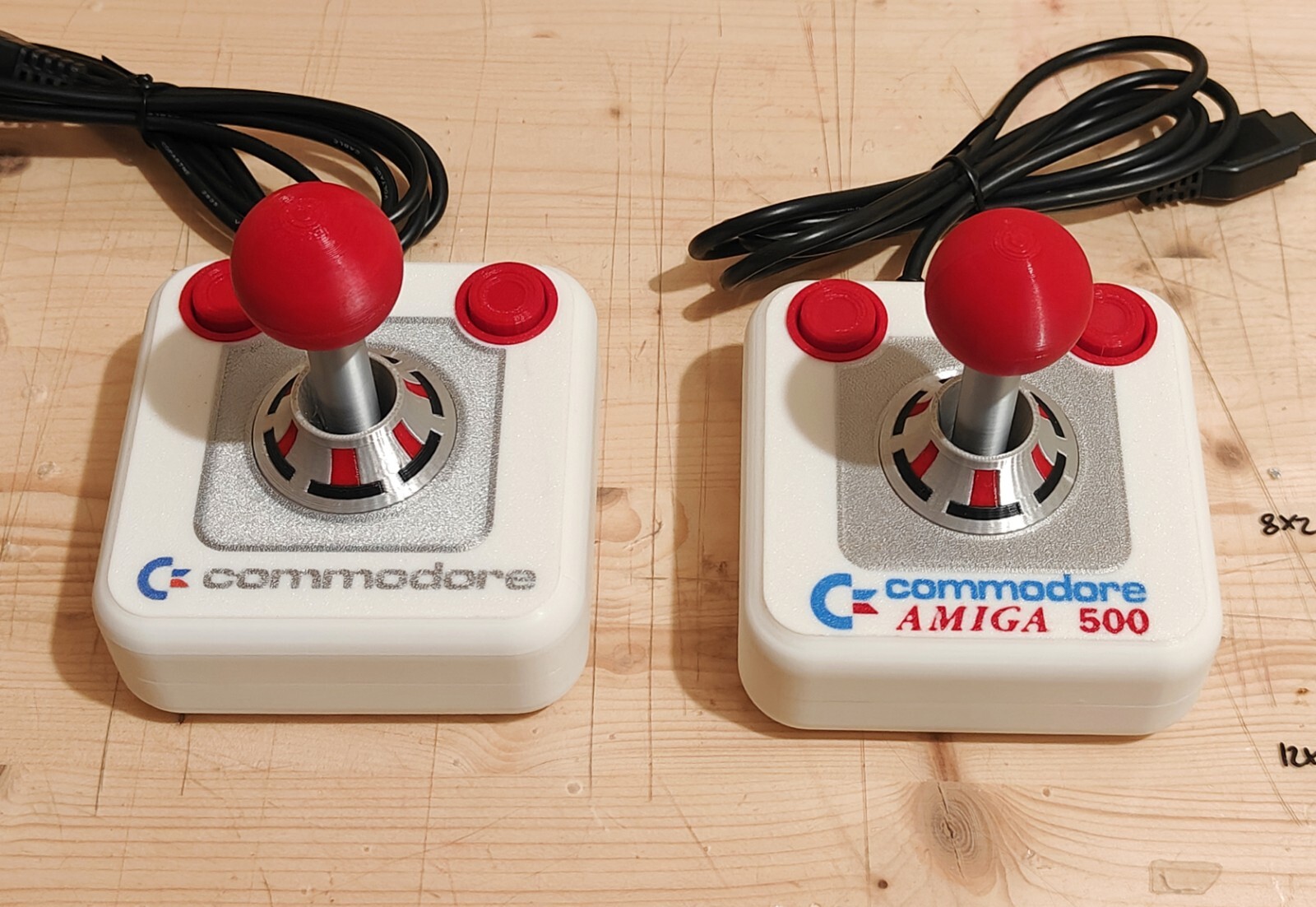 TAC 2 (Suncom) DB9 STYLE JOYSTICK FOR COMMODORE C64, AMIGA 500, ATARI
