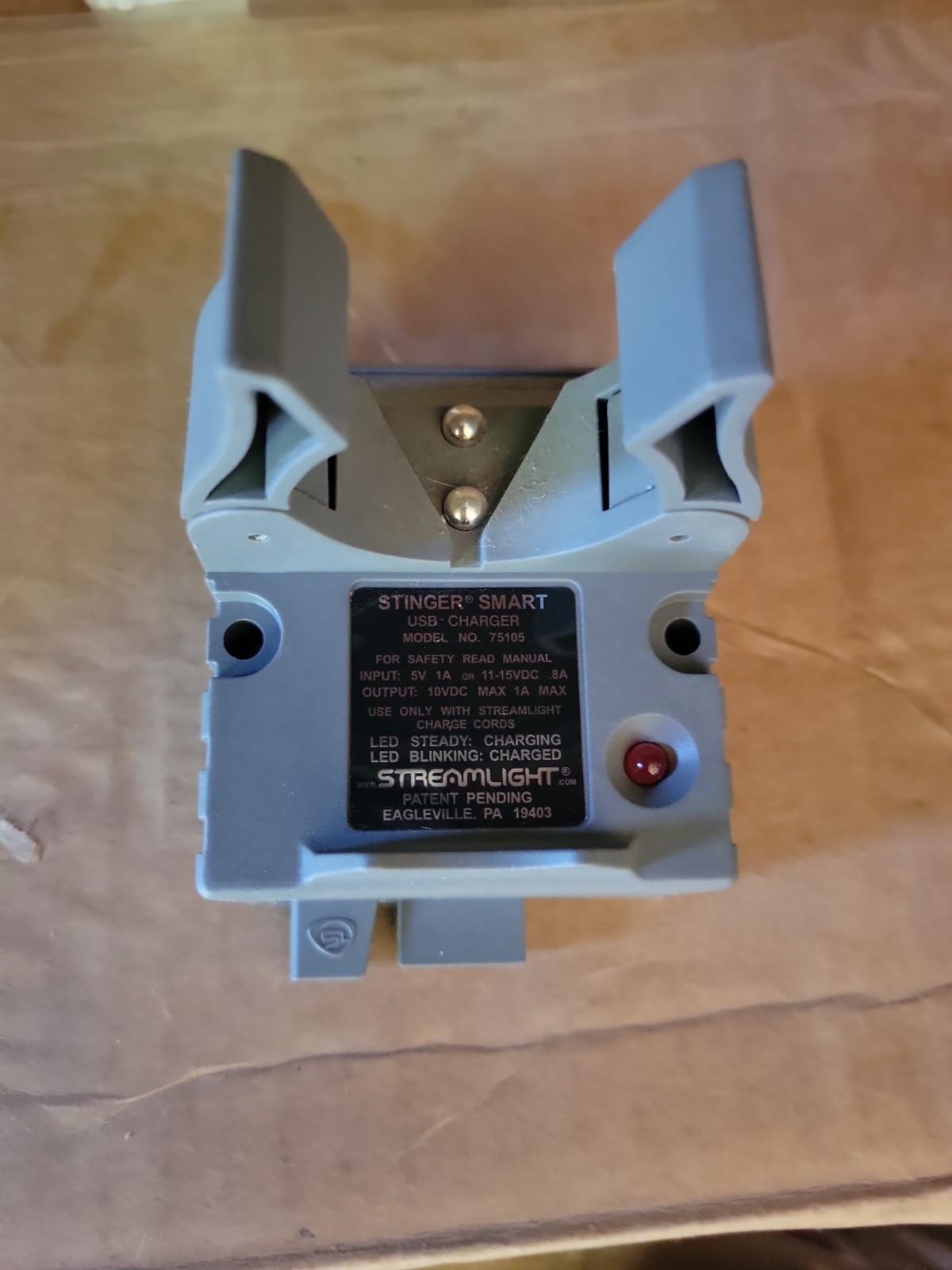 Streamlight Smart USB Charger Base for all Stinger series flashlights ~ 75105