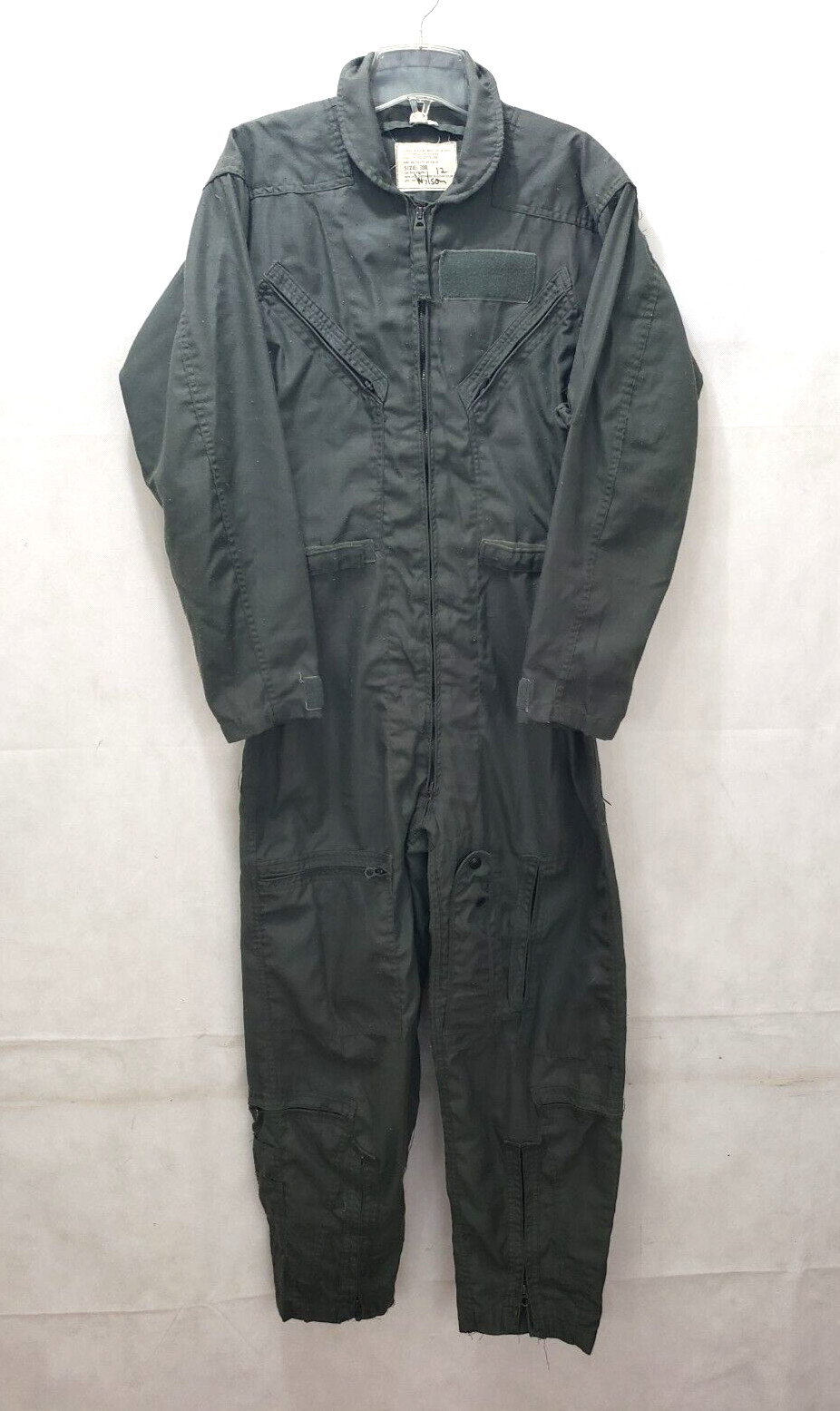 Military Flyers Coveralls - Nylon Twill CWU-27/P Sage Green 1565 - Mens 38R