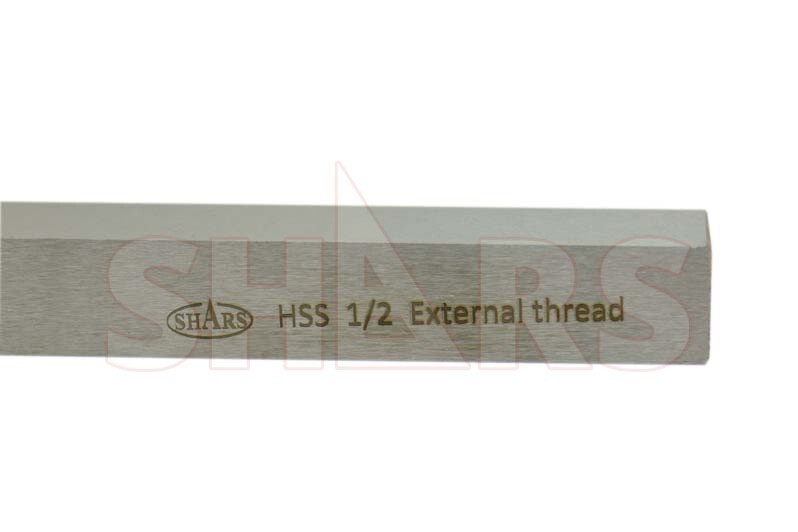 Shars 1/2" Shank 8 PCS Solid HSS Turning Grooving Threading Tool Bit Set New #{