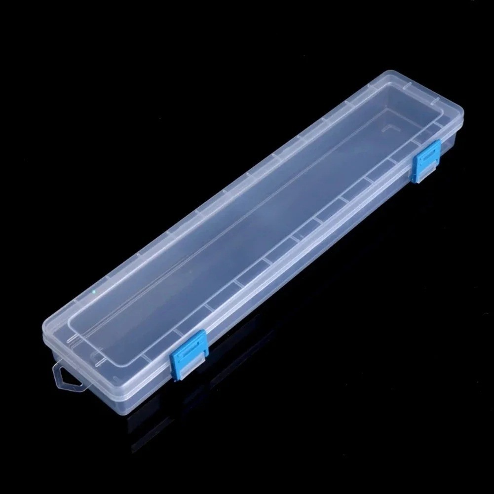 White Storage Box 33cm Art Brush Pencil Case Organizer Drawing Craft Tool