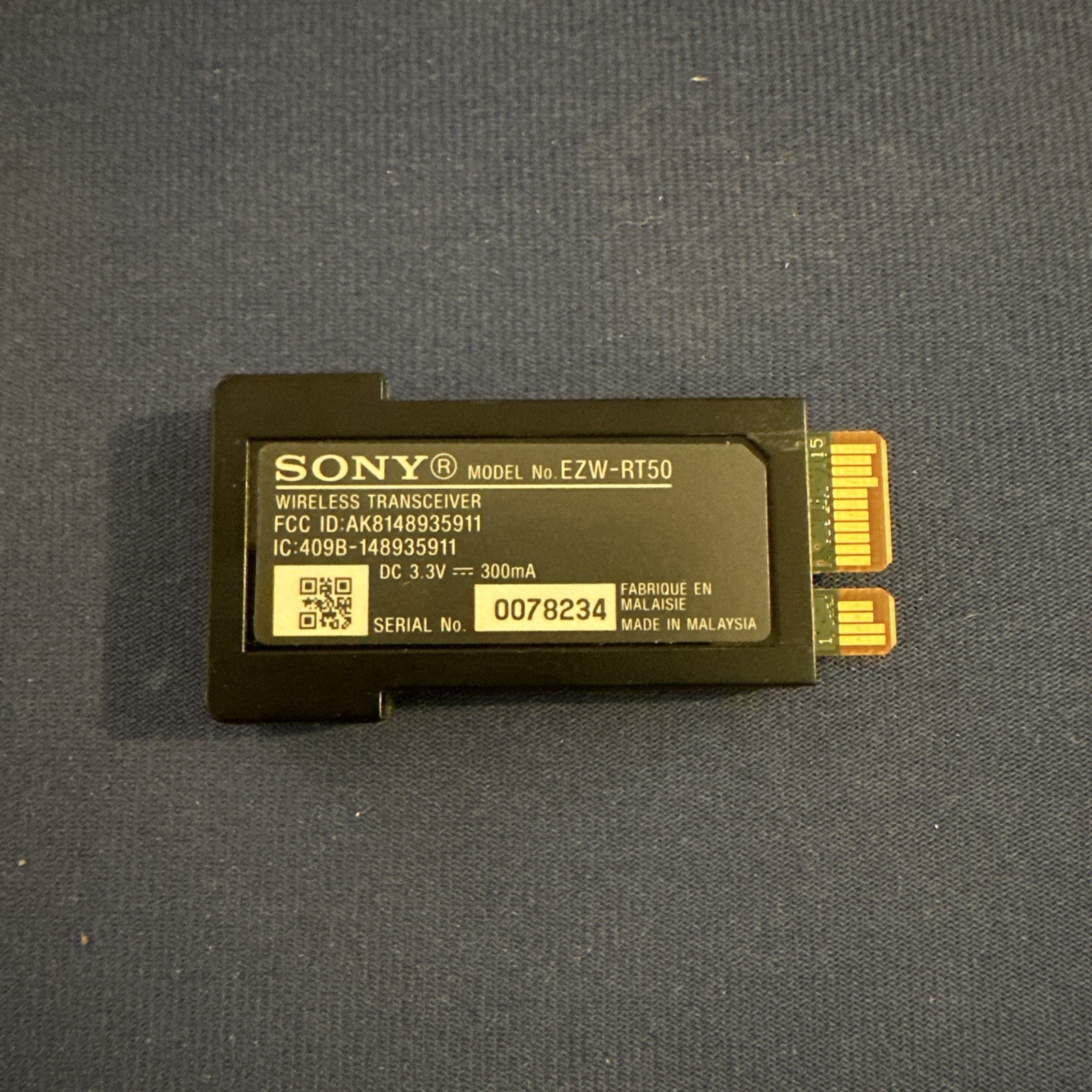 Sony Wireless Transceiver EZW-RT50 Card For BDV/HBD-E780W/E980W/T79/N790W System