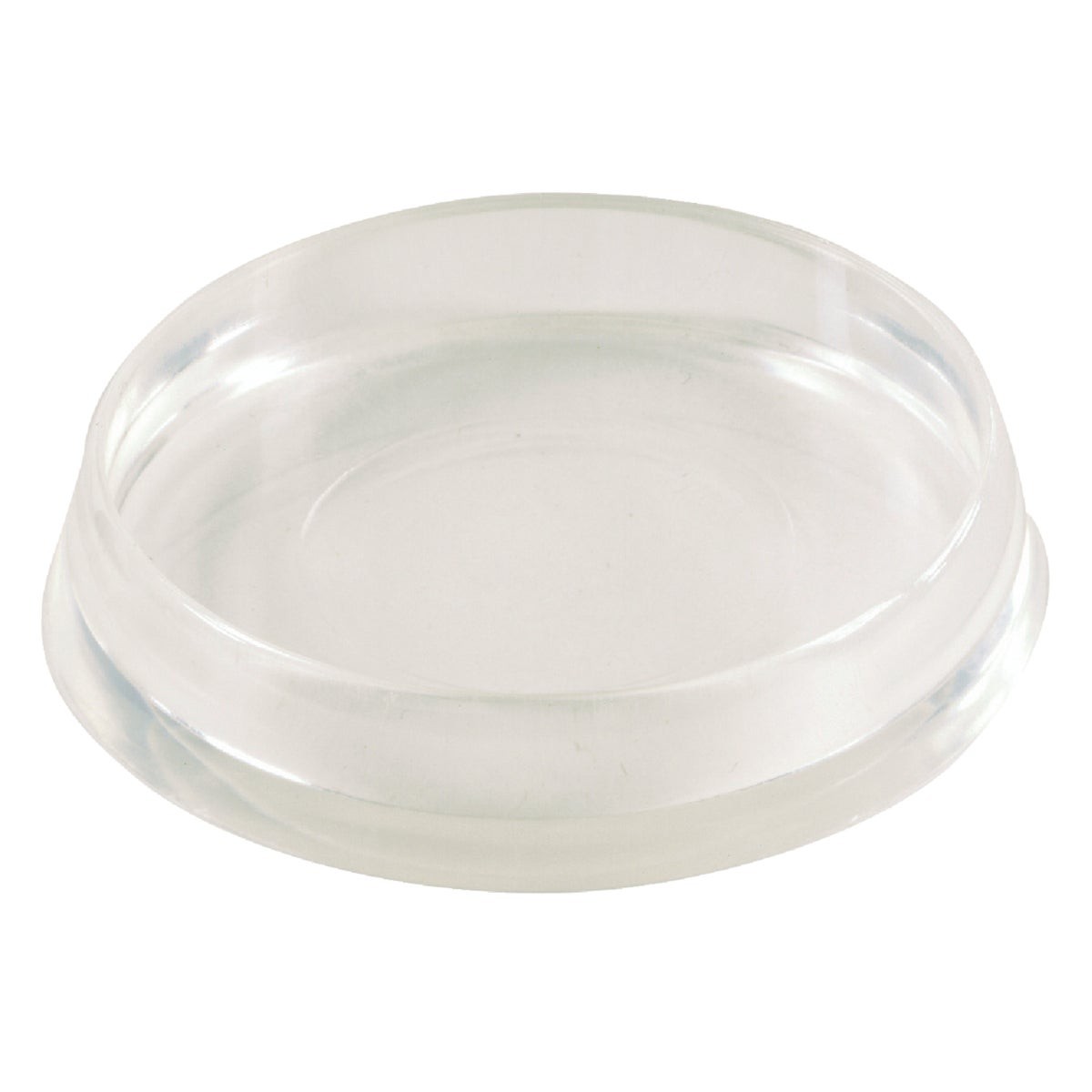 Do it 1-7/8 In. Inner Diameter Round Clear Furniture Leg Caster Cup (4-Pack) SIM