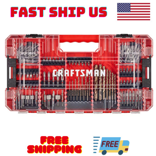 US CRAFTSMAN Impact Driver Bit Set 140 -Piece FAST SHIP US