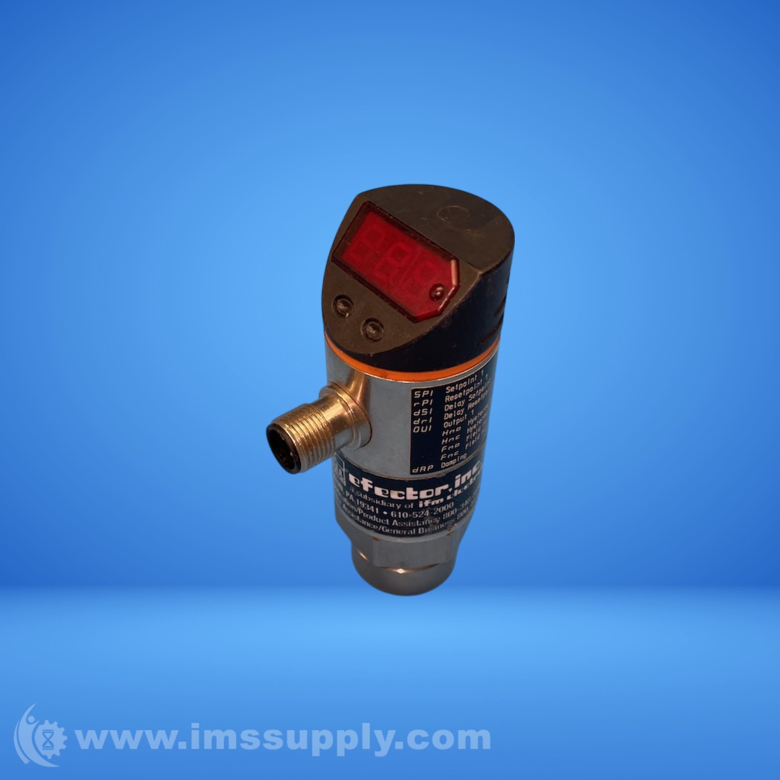 IFM Efector PN3322 Pressure Sensor with Display FNIP