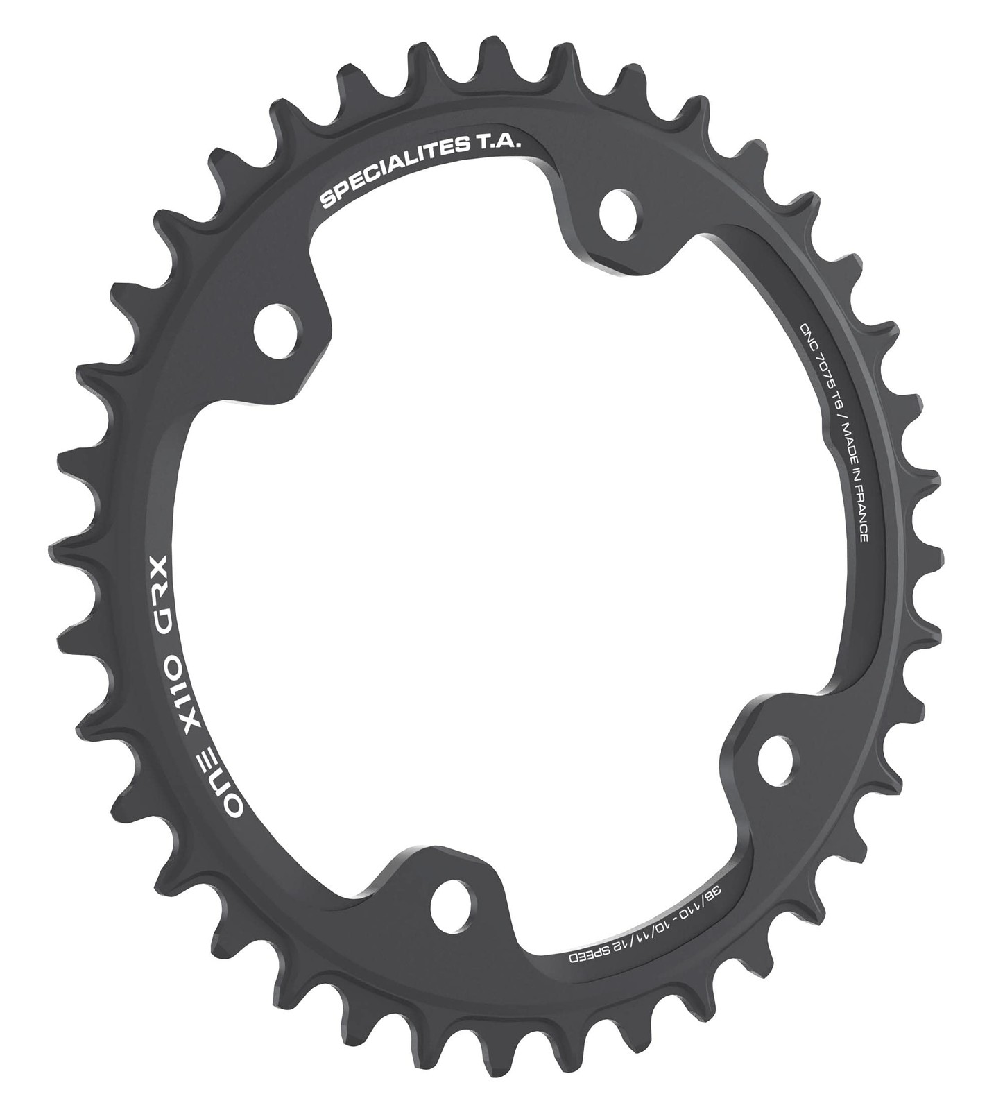 Spécialités TA 110pcd One 4 Arm GRX Chainring 40t