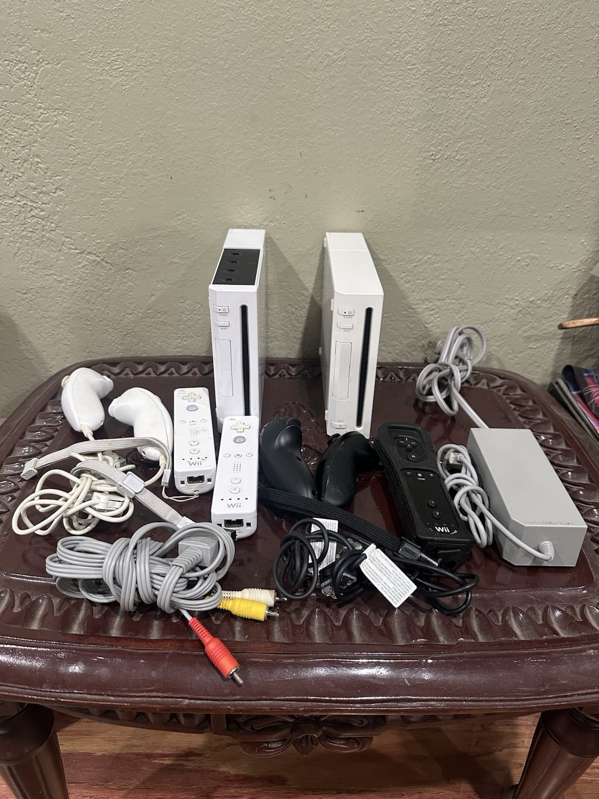 nintendo wii console only rvl-001 white