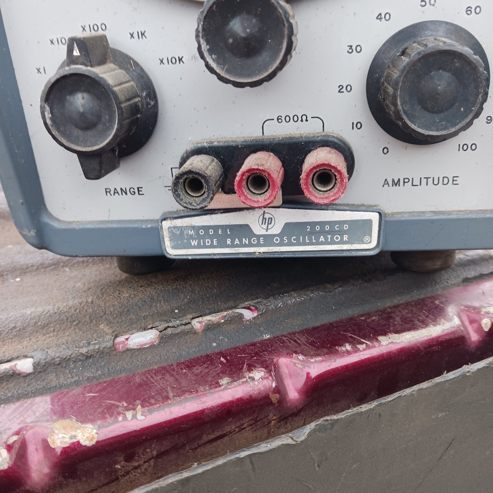Vintage HP Model 200CD Wide Range Ocillator