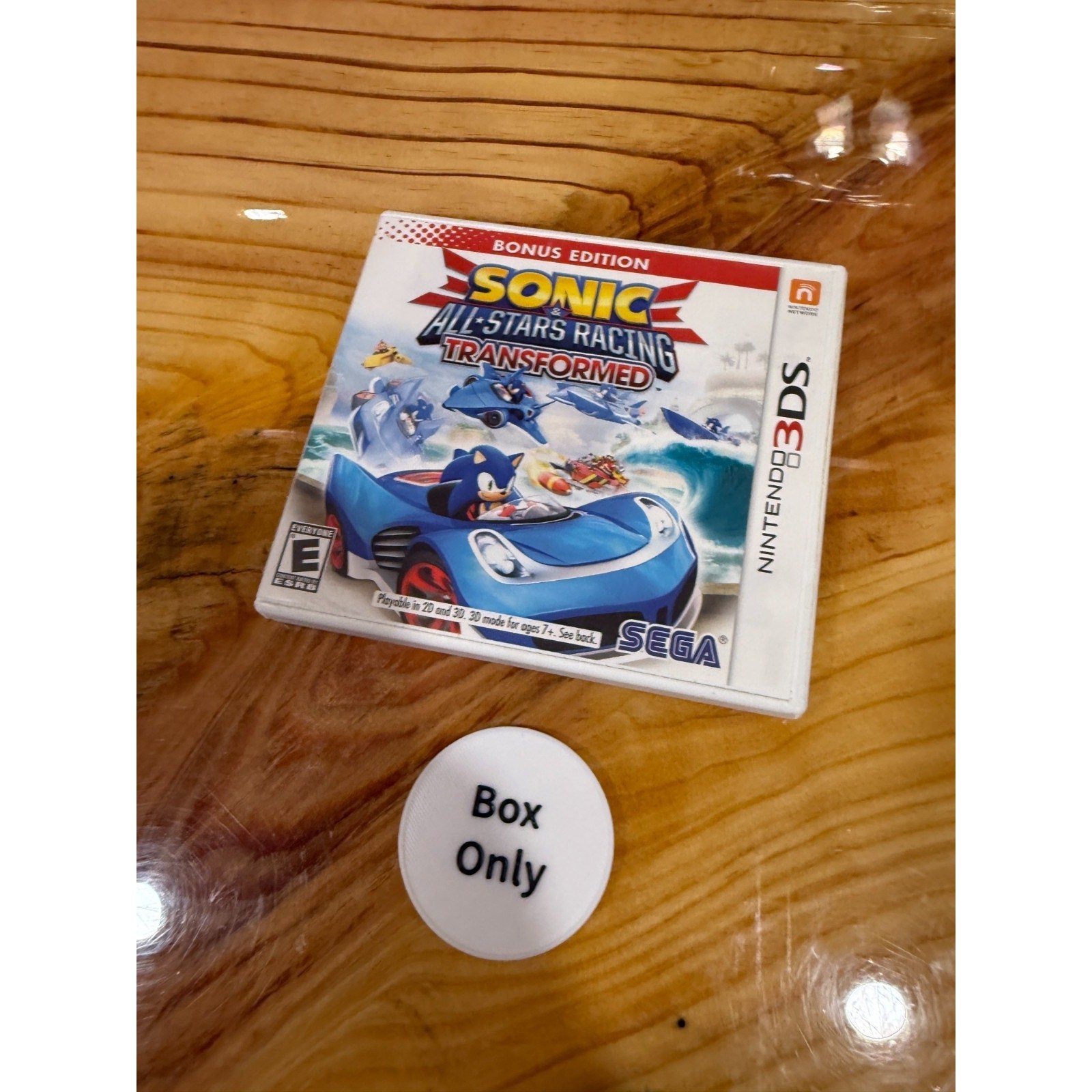 Sonic & All-Stars Racing Transformed - Nintendo 3DS (Case Only)
