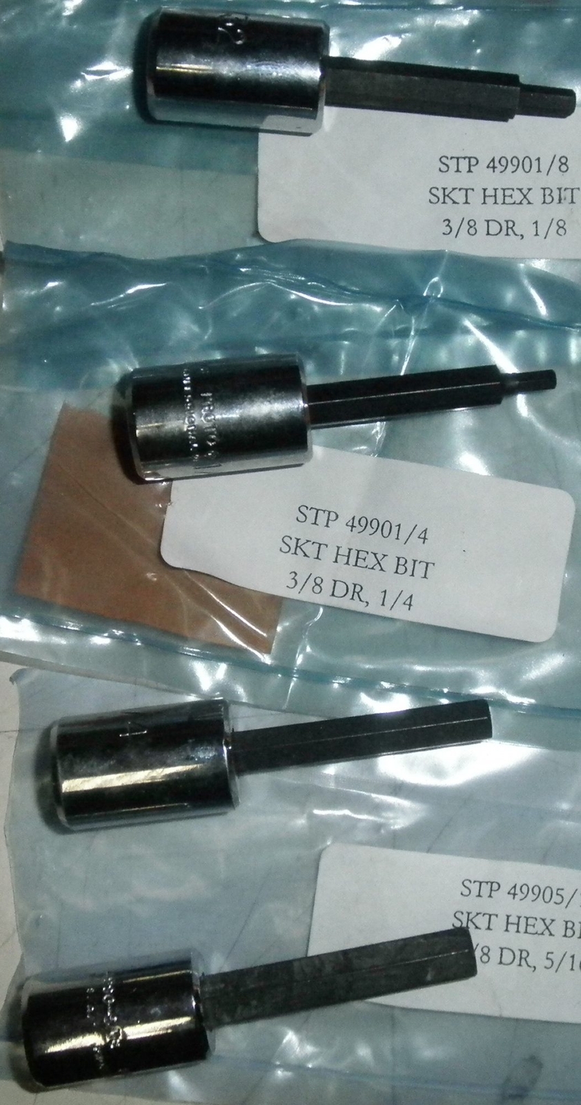 HMMWV Allen Socket Set 1/8, 5/32, 1/4, 5/16 Proto Professional 49901/8 49901/...