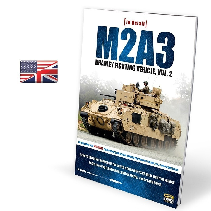 AMMO by MIG Publications - M2A3 BRADLEY FIGHTING VEHICLE IN EUROPE IN DETAI