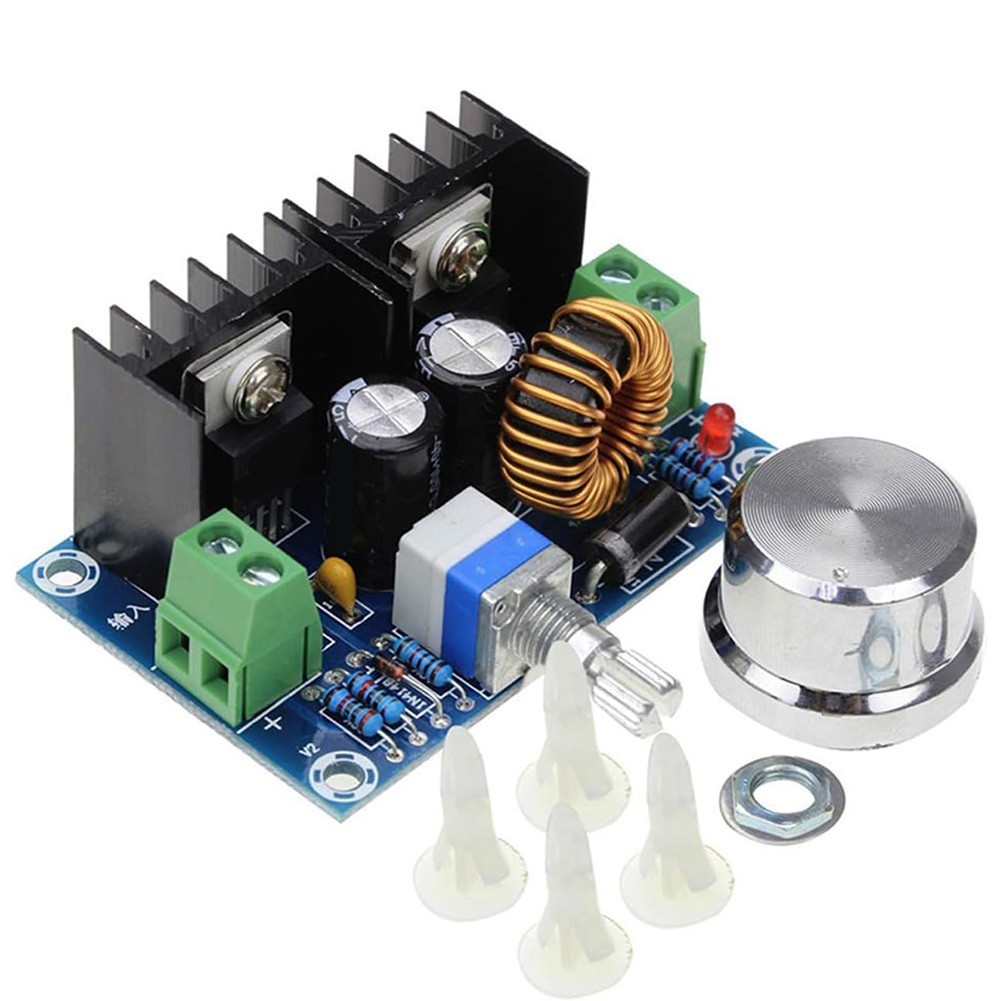 XL4016 4pcs DC-DC Converter Adjustable Output 1.25 to 36V for 8a 200W 180kHz